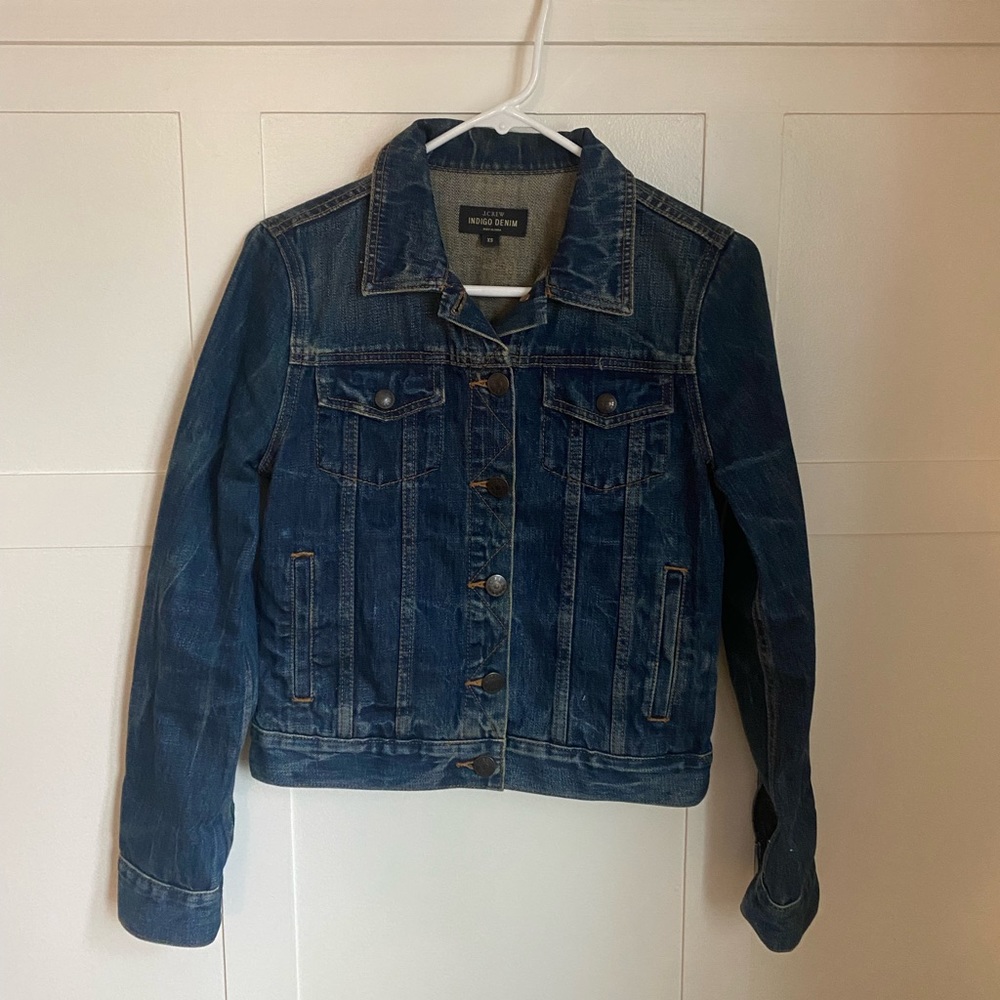 J.Crew Indigo Denim Jacket - XS - Like NEW!